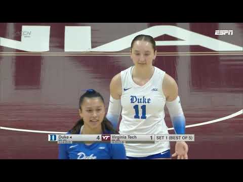Duke vs. Virginia Tech Full Match Replay | 2026 ACC Volleyball