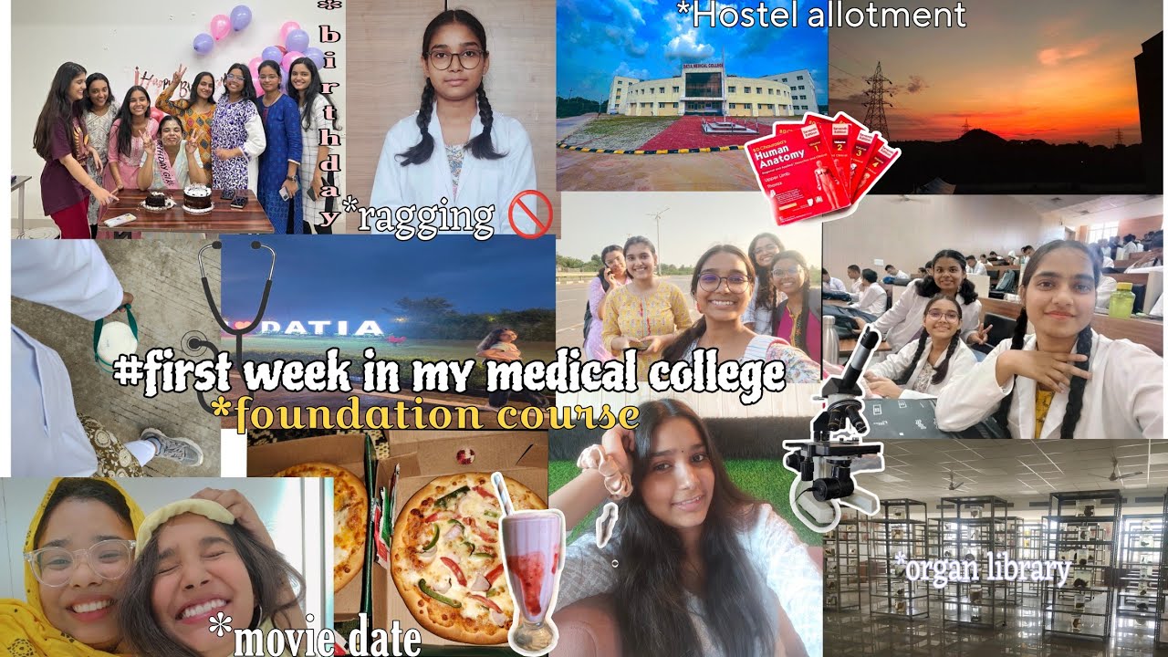 A week in med school 💉 🩺 🧬,foundation course,1st year med Life stuggles.