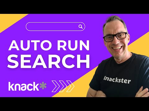 How to Auto-Run Search Views in Knack