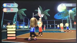 Wii Sports Resort Series: Basketball Pickup Game (Race vs. Rachel)