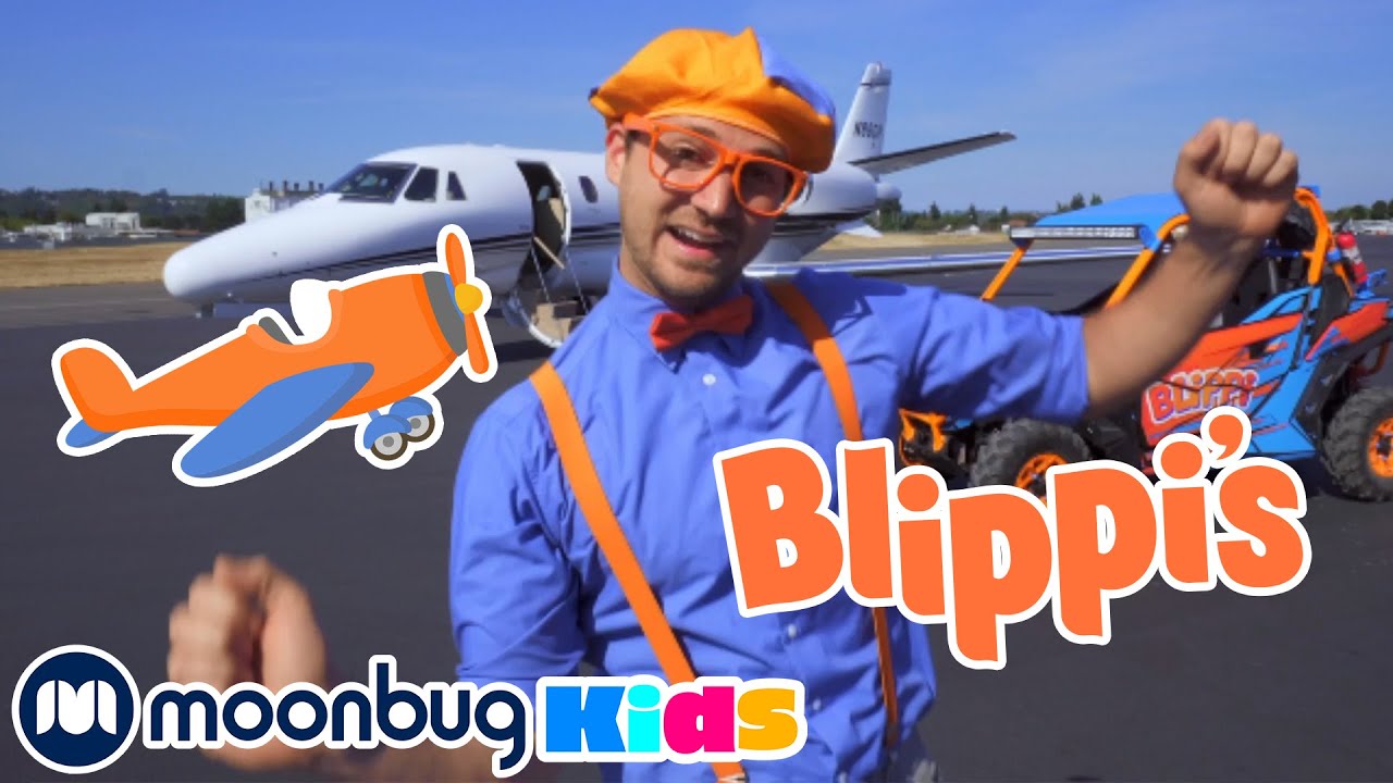 Learn About Planes - Learn, Sing and Dance - Blippi | Kids Cartoons ...