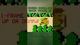 Screen Scrolling (Zelda 1) - Quick Tricks 2! #shorts