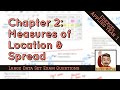 Measures of Location &amp; Spread 14 • Large Data Set Exam Questions • Stats1 Ex2 ExamQs • 🤖
