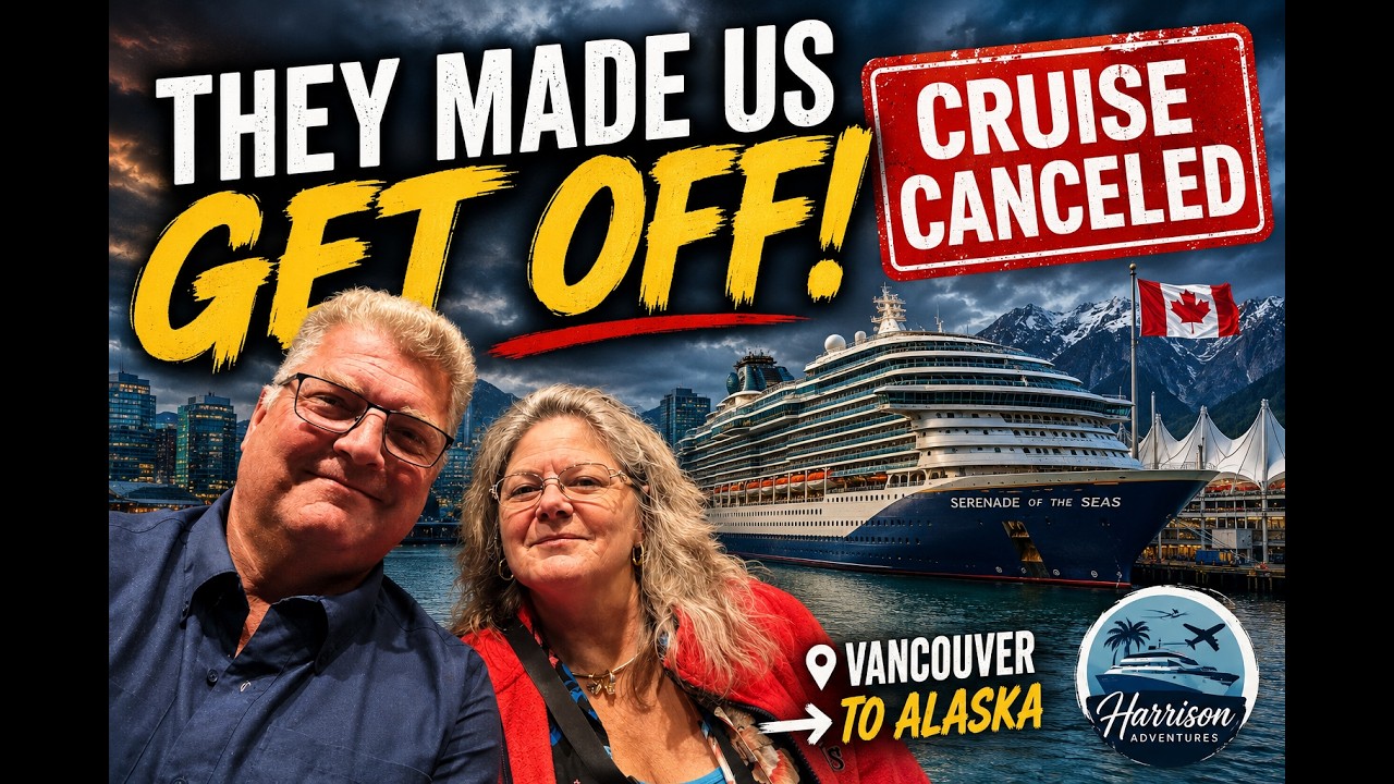Our Alaska Cruise Was CANCELED in Vancouver! | Serenade of the Seas