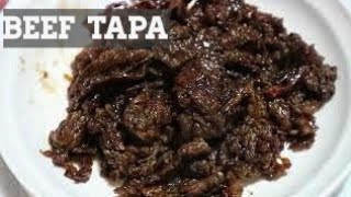 BEEF TAPA RECIPE • PERFECT HOMEMADE