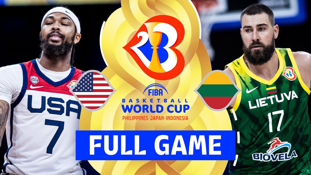 USA v Lithuania Full Basketball Game - FIBA Basketball World Cup 2023
