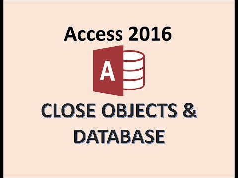 Video: How To Open Access If It Was Closed