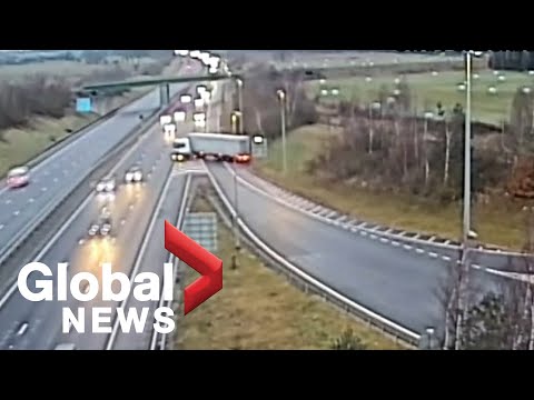 U.K. truck makes dangerous U-turn on highway, driver gets 6 months in jail