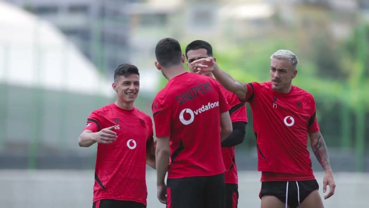 Kombëtarja zhvillon stërvitjen e radhës në “Shtëpinë e Futbollit” para sfidës me Luksemburgun