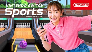 新垣結衣 Nintendo Switch Sports(ニンテンドースイッチスポーツ) Web CM サバイバルボウリング篇。1…/新垣結衣 CM bb-navi