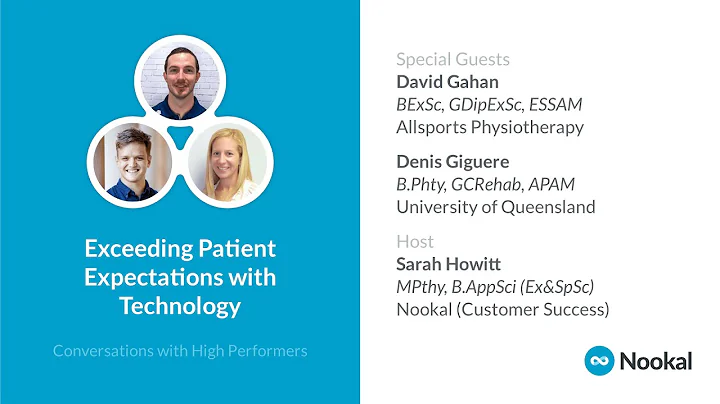Webinar - Exceeding Patient Expectations with Tech...