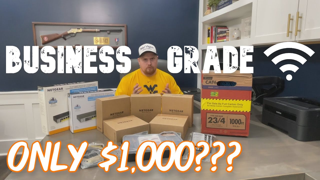 Ultimate Home Network | Business Grade Internet at Home | Mesh Network vs. Access Points 2022