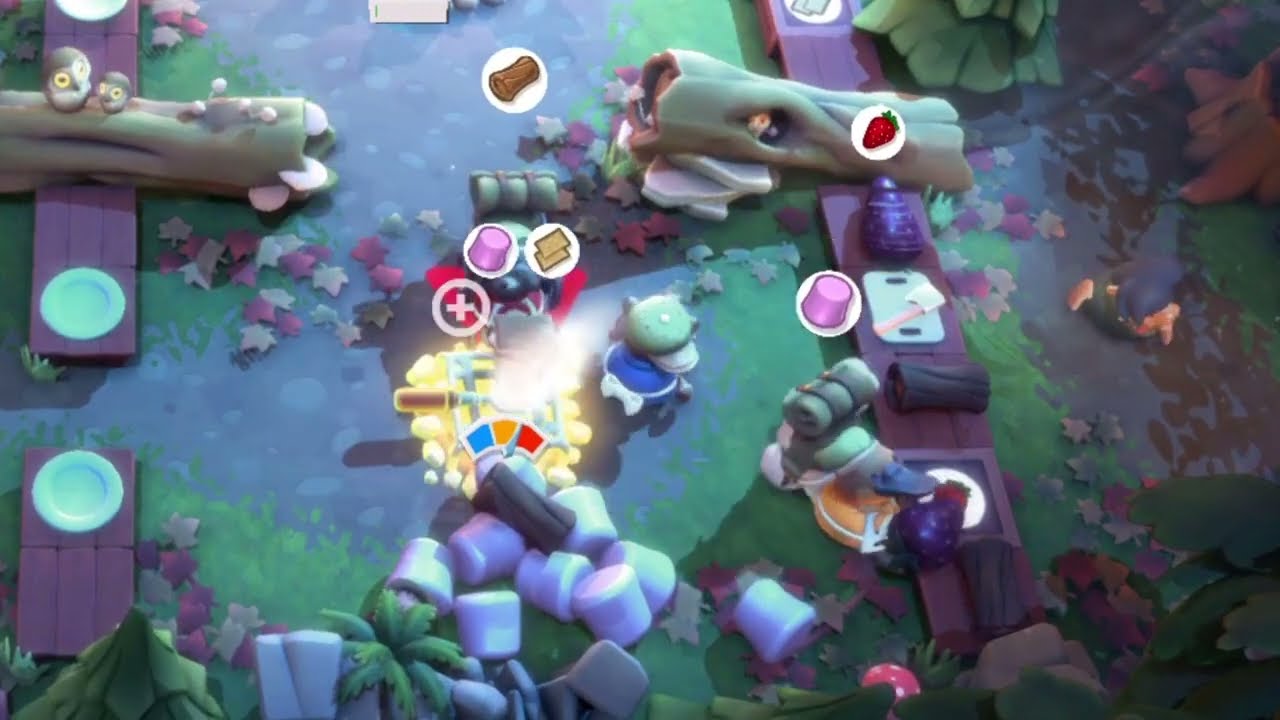 Smores Finale🥵 | 3-3 Campfire Cookoff 4 Stars (3 Players) Overcooked 2, All You Can Eat