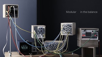 Modular in the balance / Eurorack Ambient / Rings Plaits MATHS Ensemble Oscillator Volca Sample