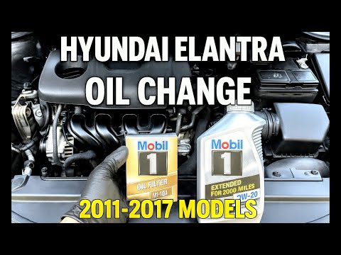 Oil Change for 2011-2019 Hyundai Elantra