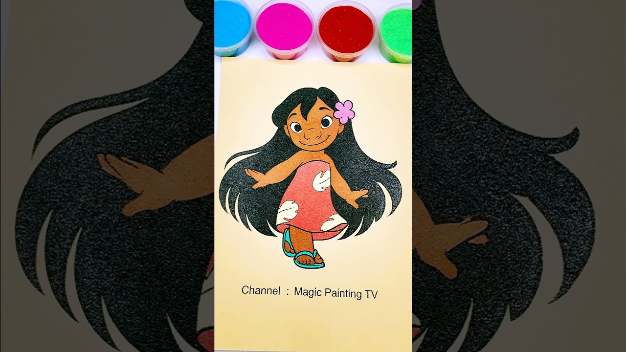Lilo & Stitch #trending #cartoon #shortfeed #disney #lilo #stitch #forkids #magicpaintingtv