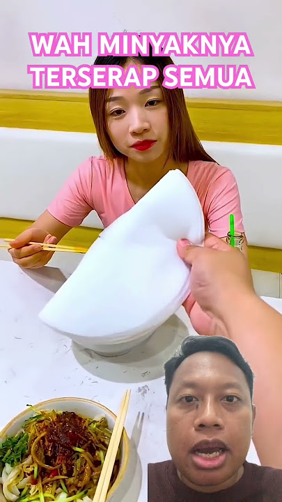 Wow, all the oil is absorbed #shorts #dubbing