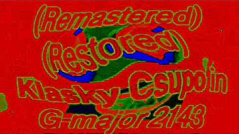 (𝖱𝖾𝗌𝗍𝗈𝗋𝖾𝖽 & 𝖱𝖾𝗆𝖺𝗌𝗍𝖾𝗋𝖾𝖽) 𝗞𝗹𝗮𝘀𝗸𝘆 𝗖𝘀𝘂𝗽𝗼 𝗂𝗇 𝖦-𝗆𝖺𝗃𝗈𝗋 𝟤𝟣𝟦𝟥 (𝖨𝗇𝗌𝗍𝗋𝗎𝖼𝗍𝗂𝗈𝗇𝗌 𝖨𝗇 𝖣𝖾𝗌𝖼𝗋𝗂𝗉𝗍𝗂𝗈𝗇)