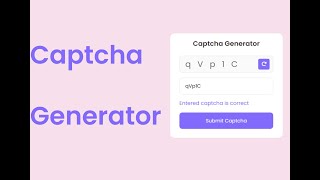 Captcha Generator Code