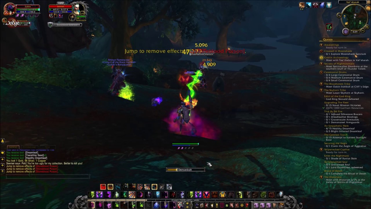 World of Warcraft: Legion - Rare Mob - Seersei