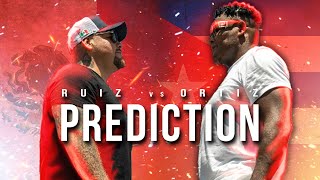 Andy RUIZ Jr. vs. Luis ORTIZ  - PREDICTION