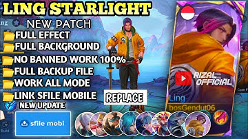 Script Skin Ling Starlight - Street Punk No Password || Full Effect || Patch Terbaru