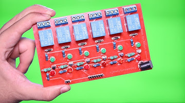 Make Your Own 6 Channel RELAY MODULE Under 1$ Only Using High Quality PCB