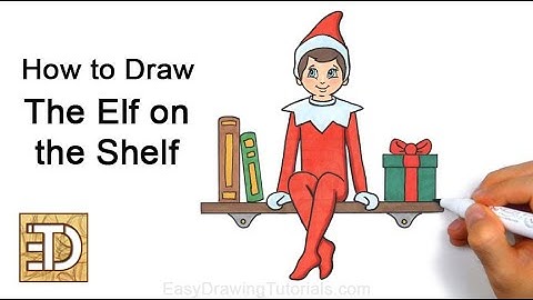 How to Draw the Elf on the Shelf