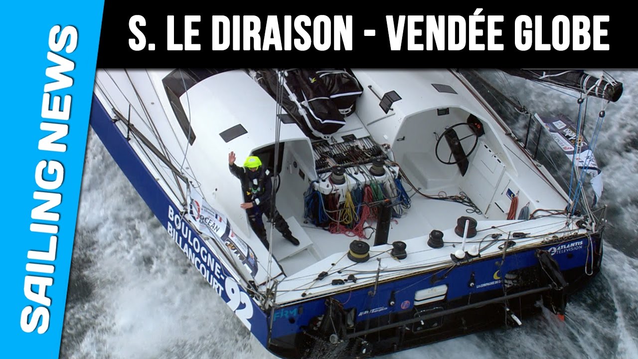 Stéphane Le Diraison et le Vendée Globe
