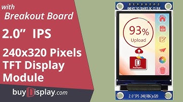 2 inch 240x320 IPS TFT LCD Display Module for Arduino and Raspberry Pi