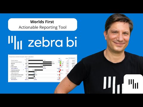 Zebra BI Tutorial: Actionable Reporting for Power BI