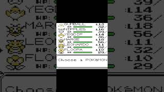 Preparing for Misty… #pokemon #nuzlocke