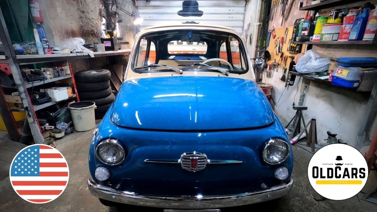 Restauro Totale Fiat 500 epoca (Parte 2) - Verniciatura e Assemblaggio