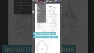 Celebrity 24/49 Importing a Pattern - Digital Pattern Making in Ai #patternmaking #fashiondesign Wealth