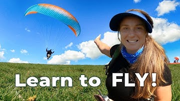 How to learn PARAGLIDING in 2025 ... FREE beginner