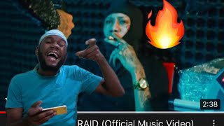 Intence - RAID (Official Music Video) REACTION