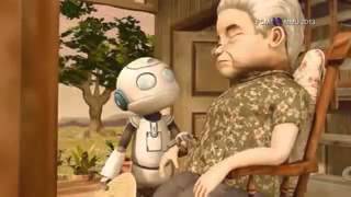 El video más triste del mundo abuelita con robot - YouTube