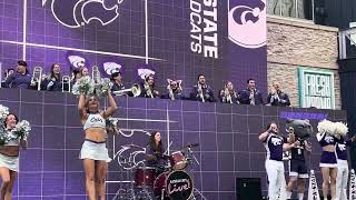2026 Big XII Tournament with the Kansas State Pep Band playing Wildcat Victory.