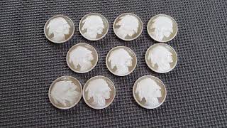 1 oz Silver Round Buffalo Design .999 Fine