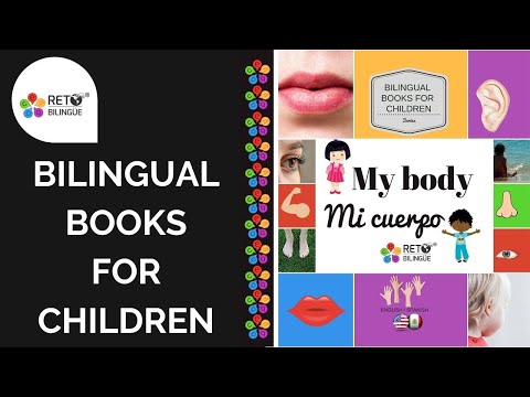 131: Libros Bilingües para Niños de 0 a 5 años en inglés y español - Libro del cuerpo