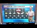 Monday morning weather forecast (8/31)