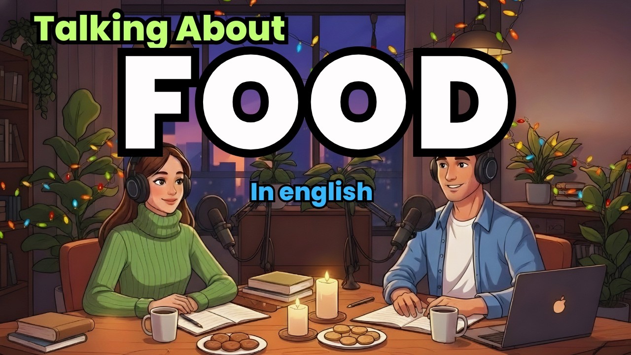 How to Talk About Your Favorite Food in English | English Conversation Practice