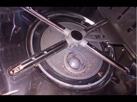 How to clean the dishwasher filter