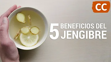 ¿Cuáles son los 5 beneficios del jengibre para la salud?