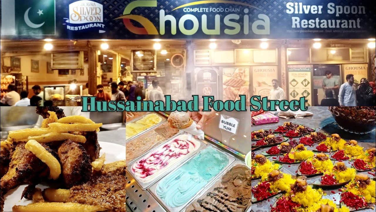 Hussainabad Food Street Famous Chicken Chargha of Gousia Restaurant