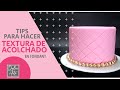 ▶Como hacer la técnica de acolchado en fondant - MIERCOLES DE TIPS- DULCE ARTE