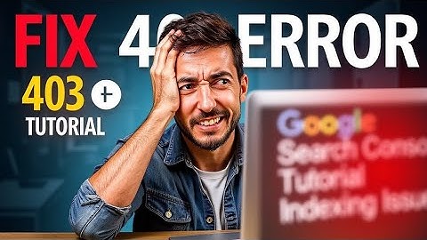 How to Fix Blocked due to access forbidden (403) | Google search console Tutorials | Indexing Issue