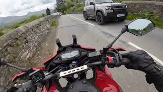 chill ride from Llanrug to Beddgelert Tracer 700