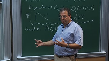 Yuval Peres - 3/3 The cutoff phenomenon and rate of escape for Markov chains