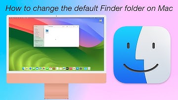 How to Change the Default Finder folder on Mac